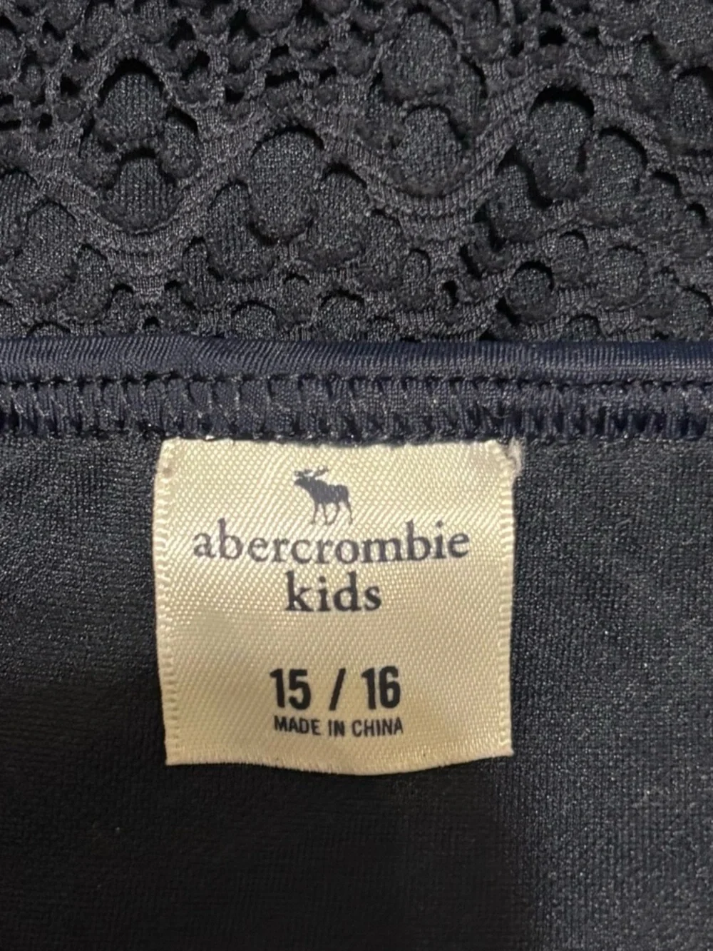 abercrombie kids Blue Lace Two-Piece Swim Bikini